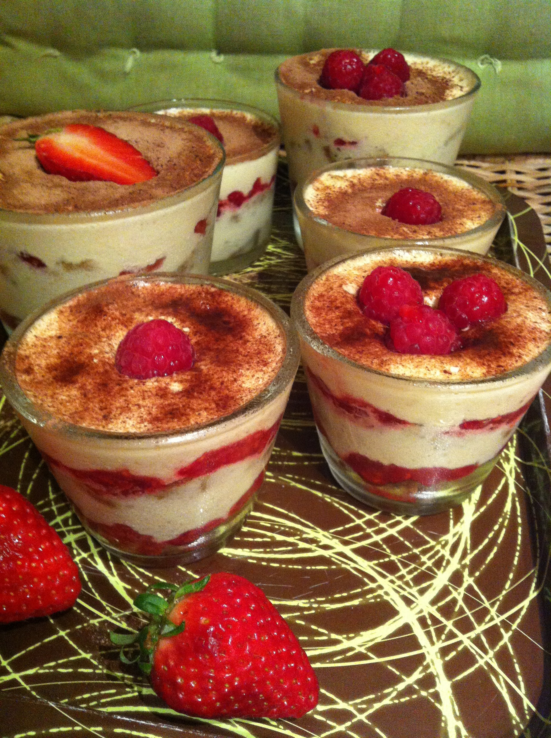 Tiramisu léger Framboise Speculos