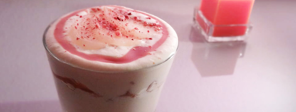 Tiramisu à la Bretonne : Poire, caramel beurre salé et palet breton