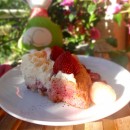 Angel cake fraise litchi