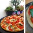 Tarte fine tomates mozzarella et basilic